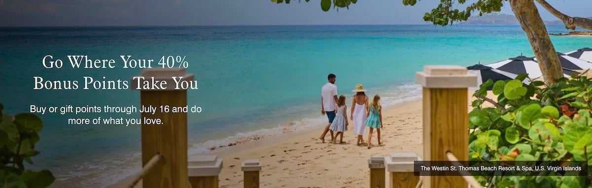 Marriott Bonvoy 40% Buy Points Bonus