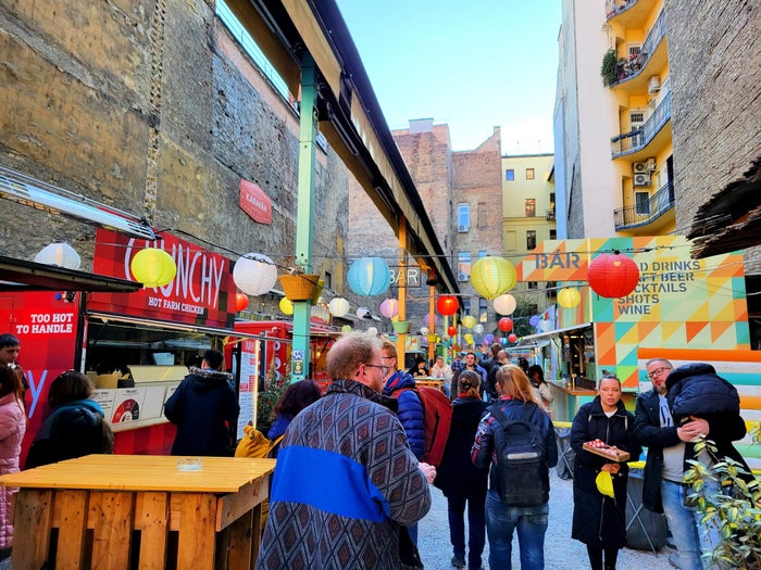 Budapest Outdoor Food Court