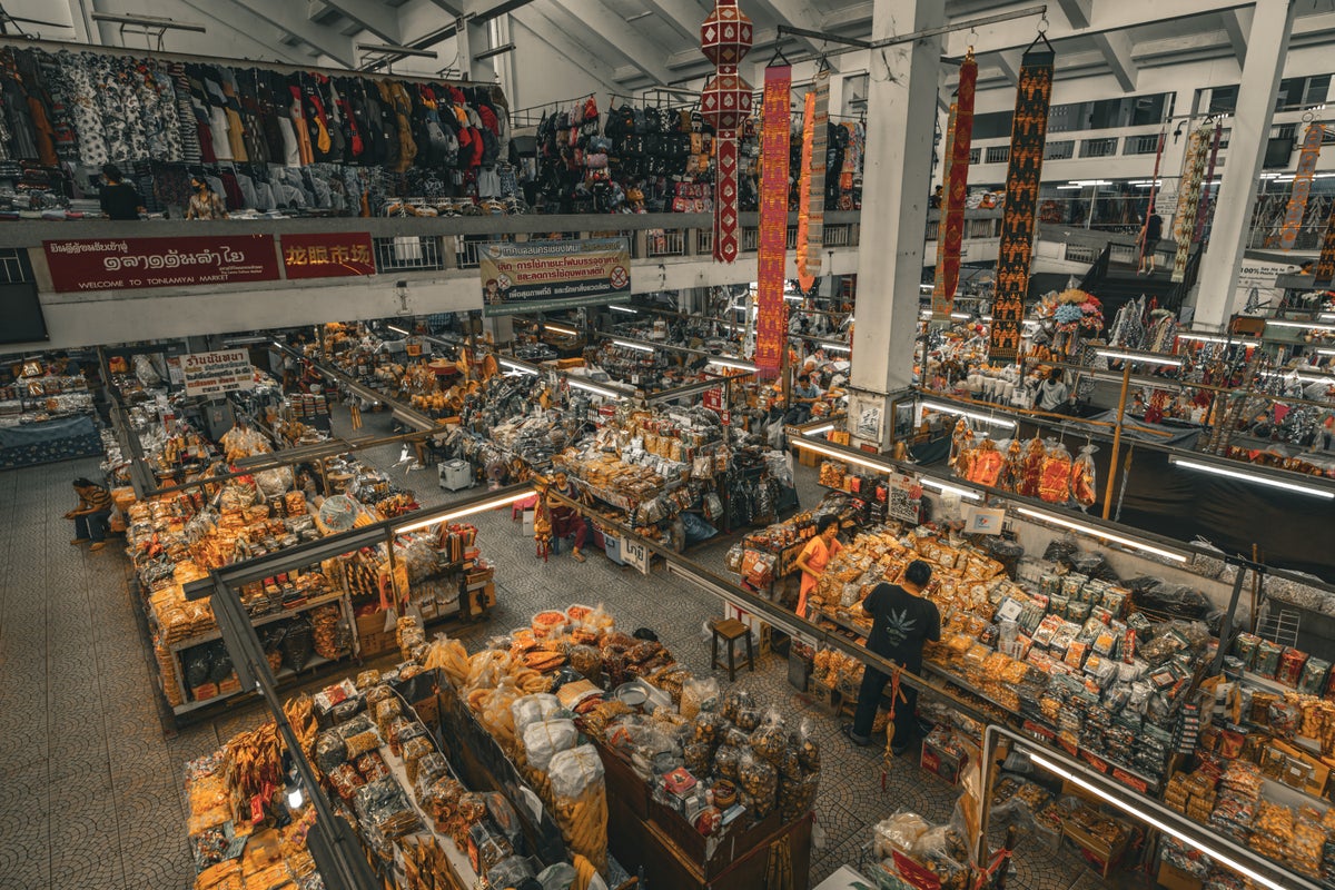 Chiang Mai Ton Lam Yai Market