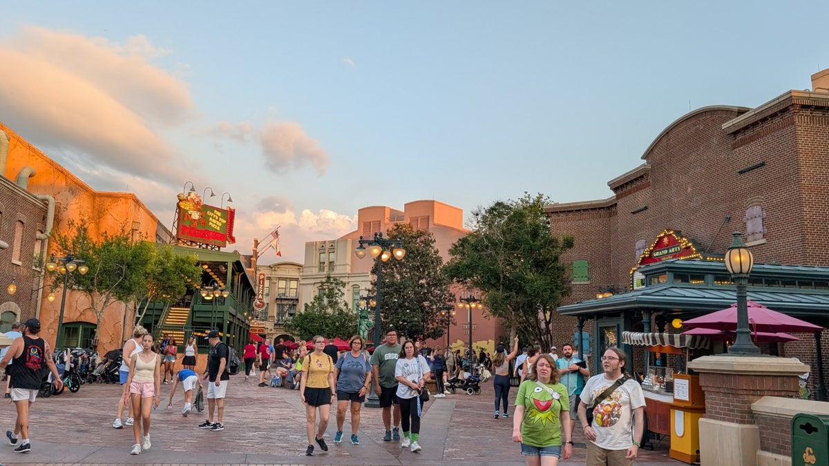 Disney World Hollywood Studios Muppets Courtyard daytime wide