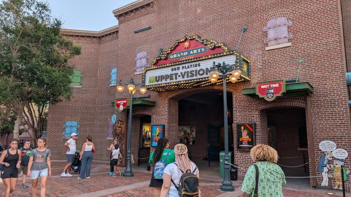 Disney World Hollywood Studios Muppetvision 3D entrance day