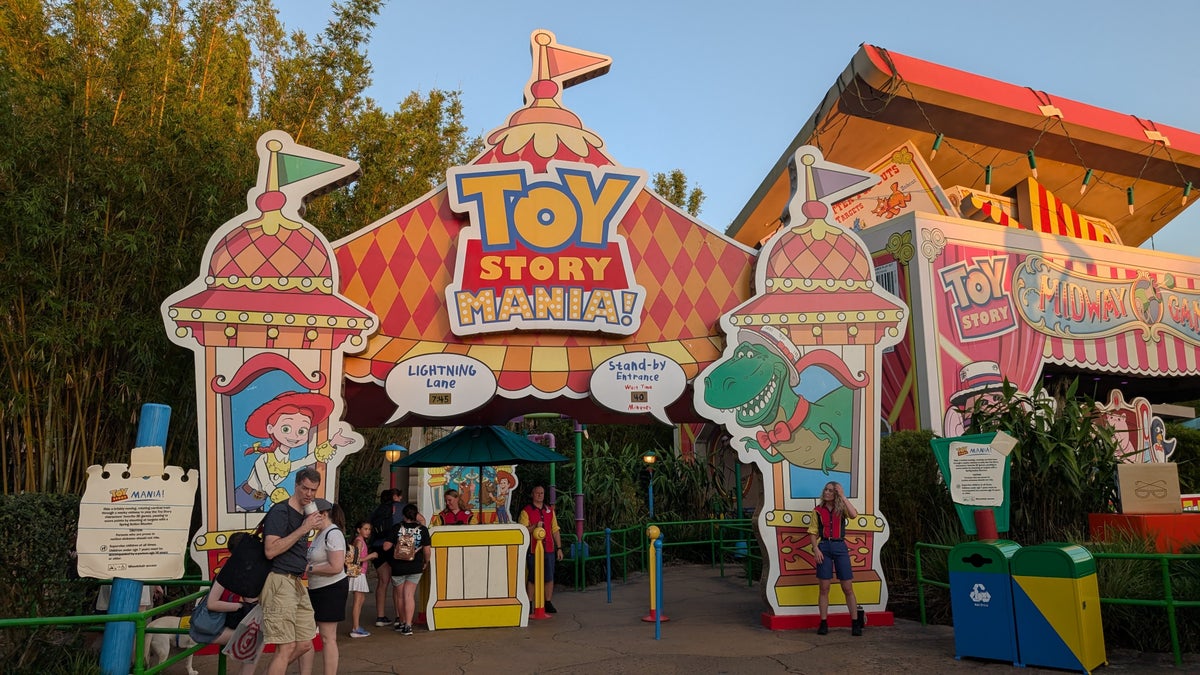 Disney World Hollywood Studios Toy Story Mania