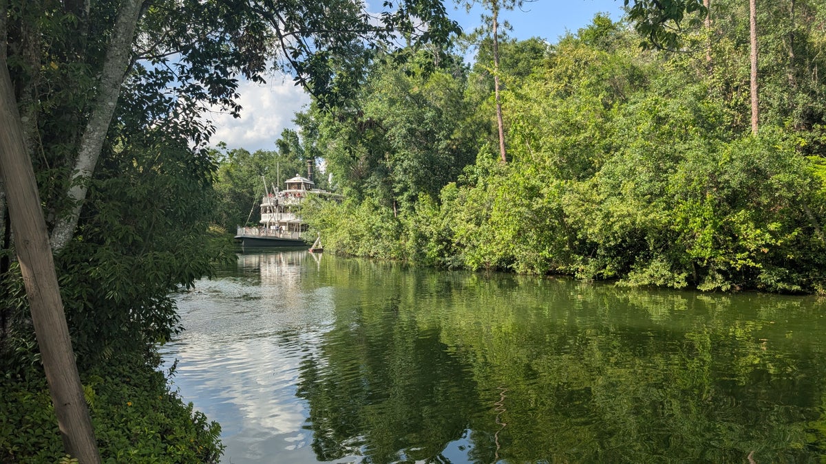 Disney World Magic Kingdom Tom Sawyer Island Rivers of America Liberty Belle