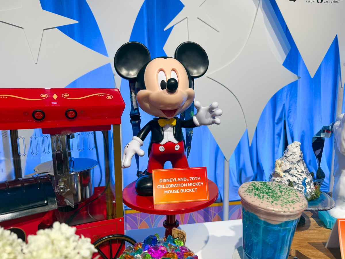 Disneyland 70 Mickey Popcorn Bucket