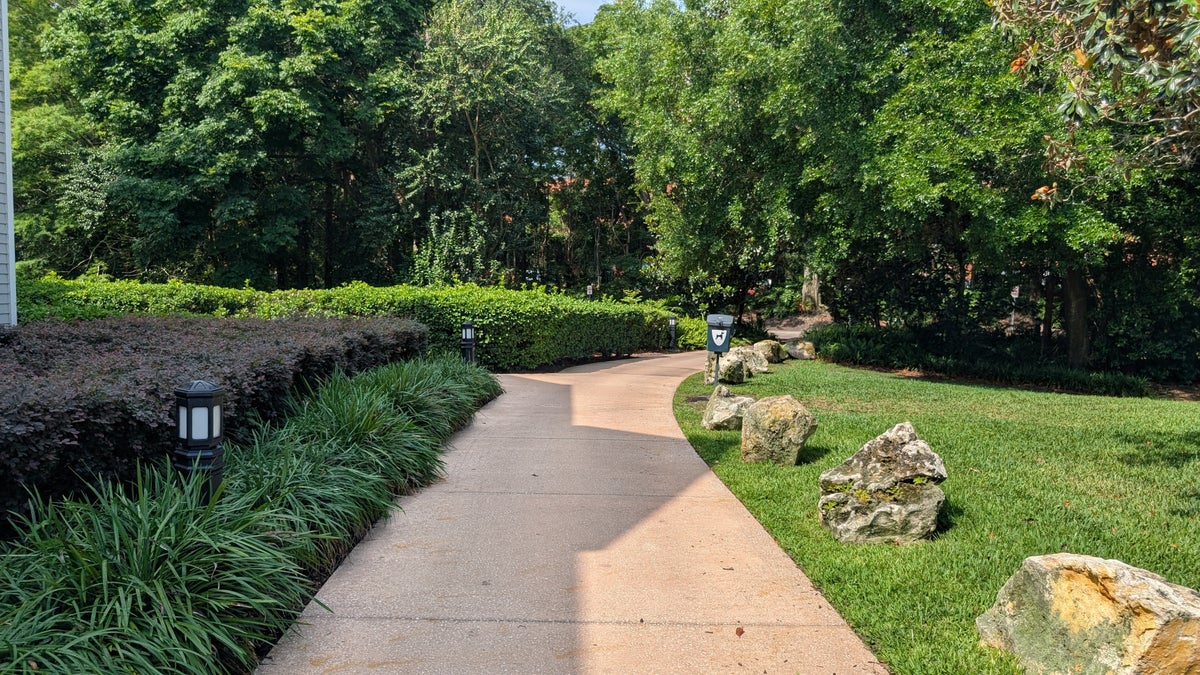 Disneys Yacht Club Resort amenities dog walk