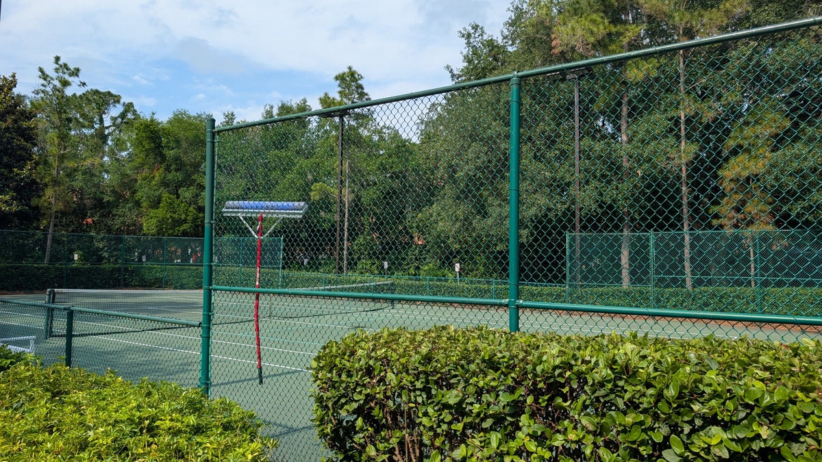 Disneys Yacht Club Resort amenities tennis court