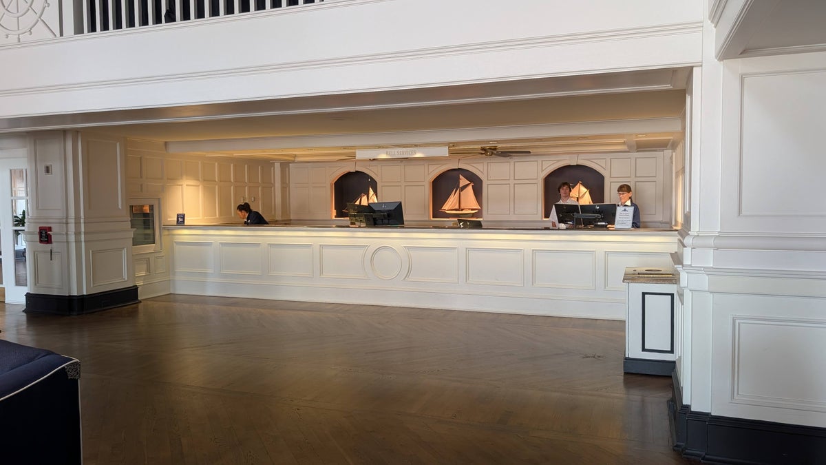 Disneys Yacht Club Resort bell services desk