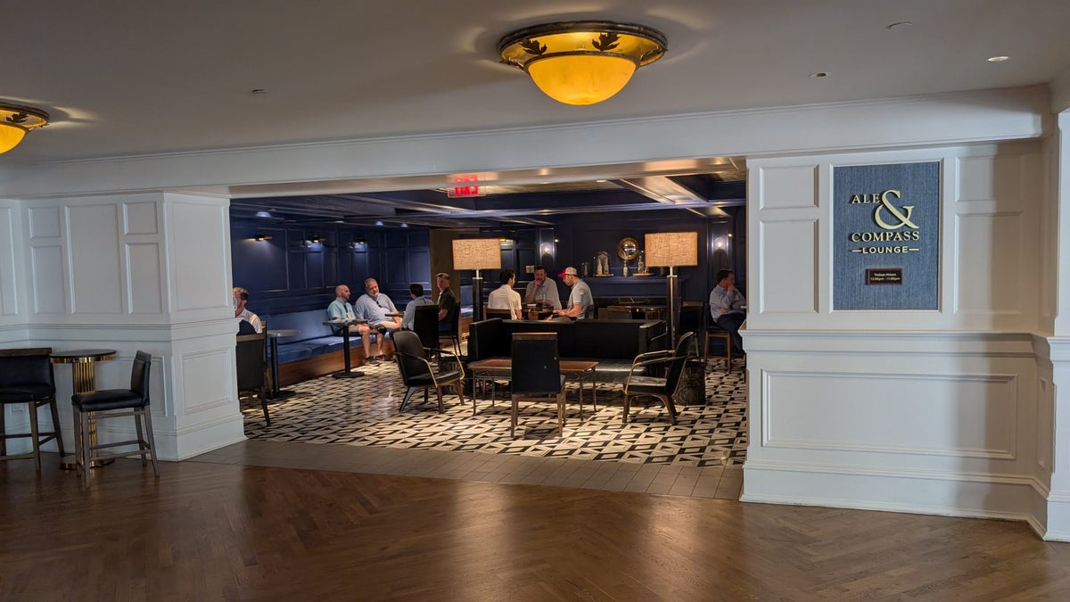 Disneys Yacht Club Resort dining Ale Compass Lounge
