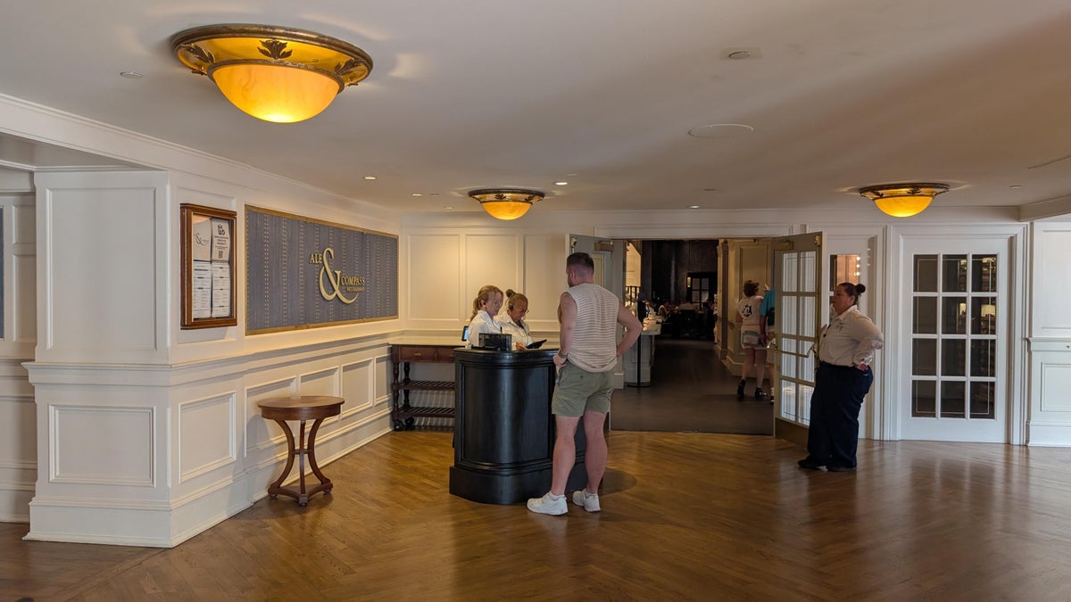Disneys Yacht Club Resort dining Ale Compass restaurant