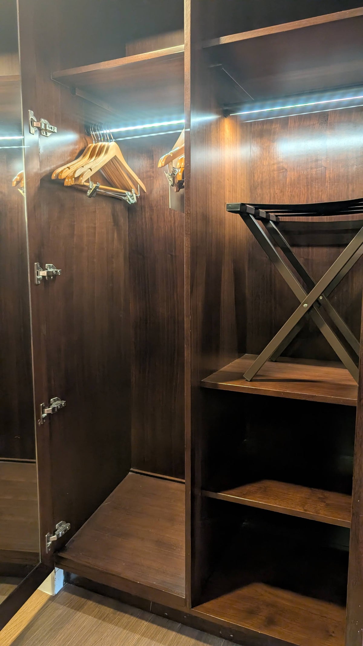 Disneys Yacht Club Resort guest room closet
