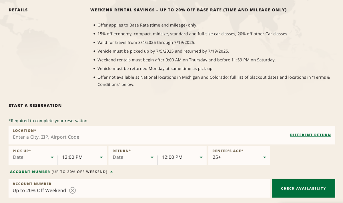 Emerald Club weekend sale summer 2025