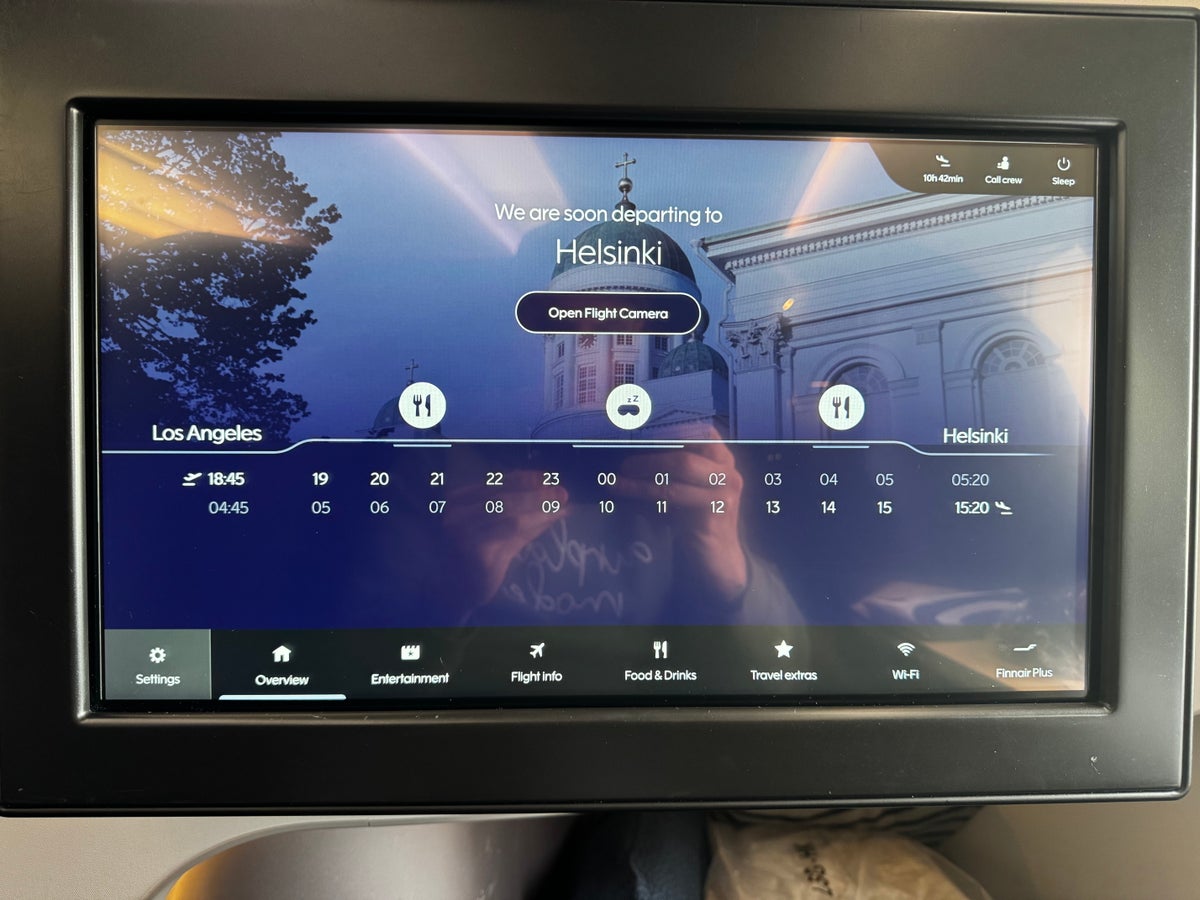 Finnair A350XWB business class plan