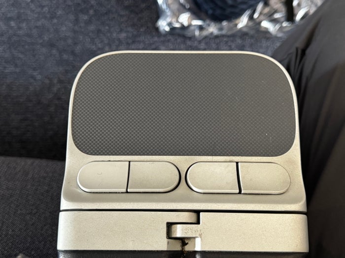 Finnair A350XWB premium economy cocktail table Finnair A350XWB premium economy cocktail table