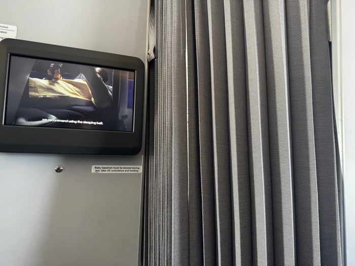 Finnair A350XWB premium economy curtain Finnair A350XWB premium economy curtain