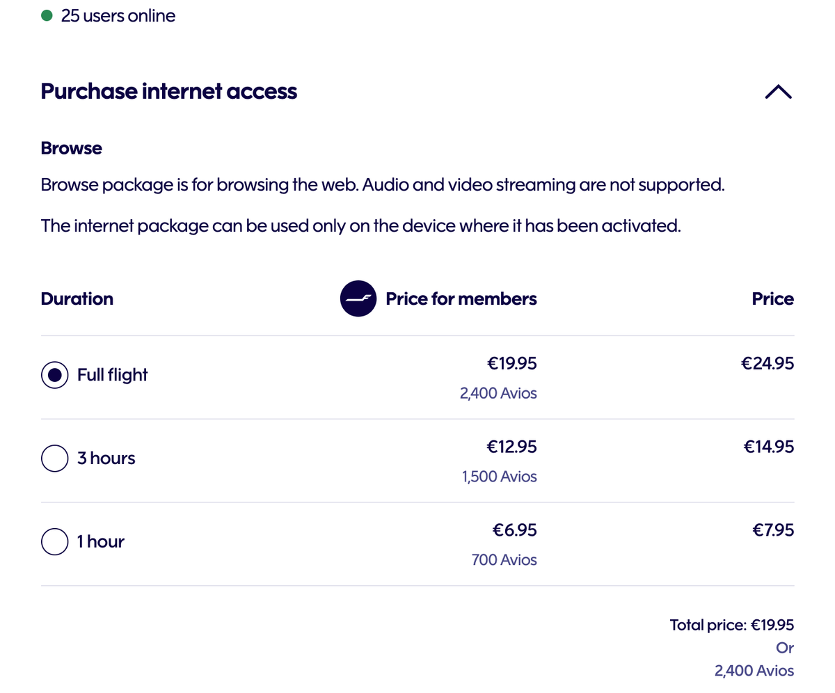 Finnair inflight wifi cost HEL LAX