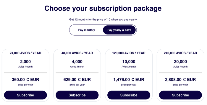 Finnair subscription plans
