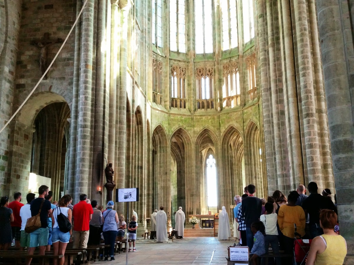 France Mont St Michel Chapel