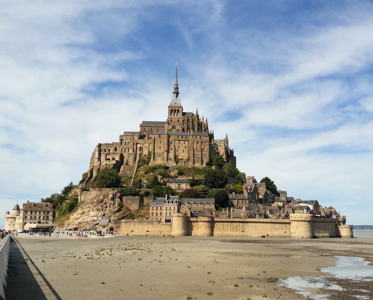 France Mont St Michel Distance View