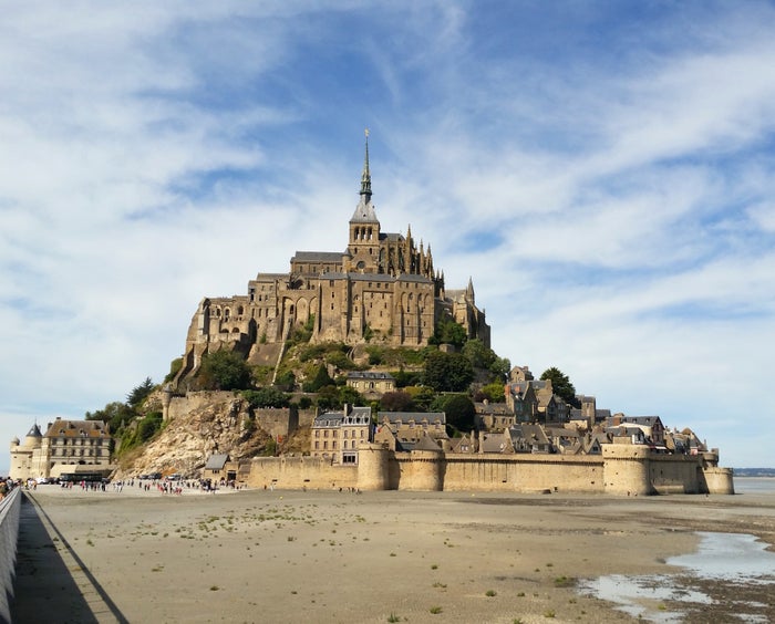 France Mont St Michel Distance View