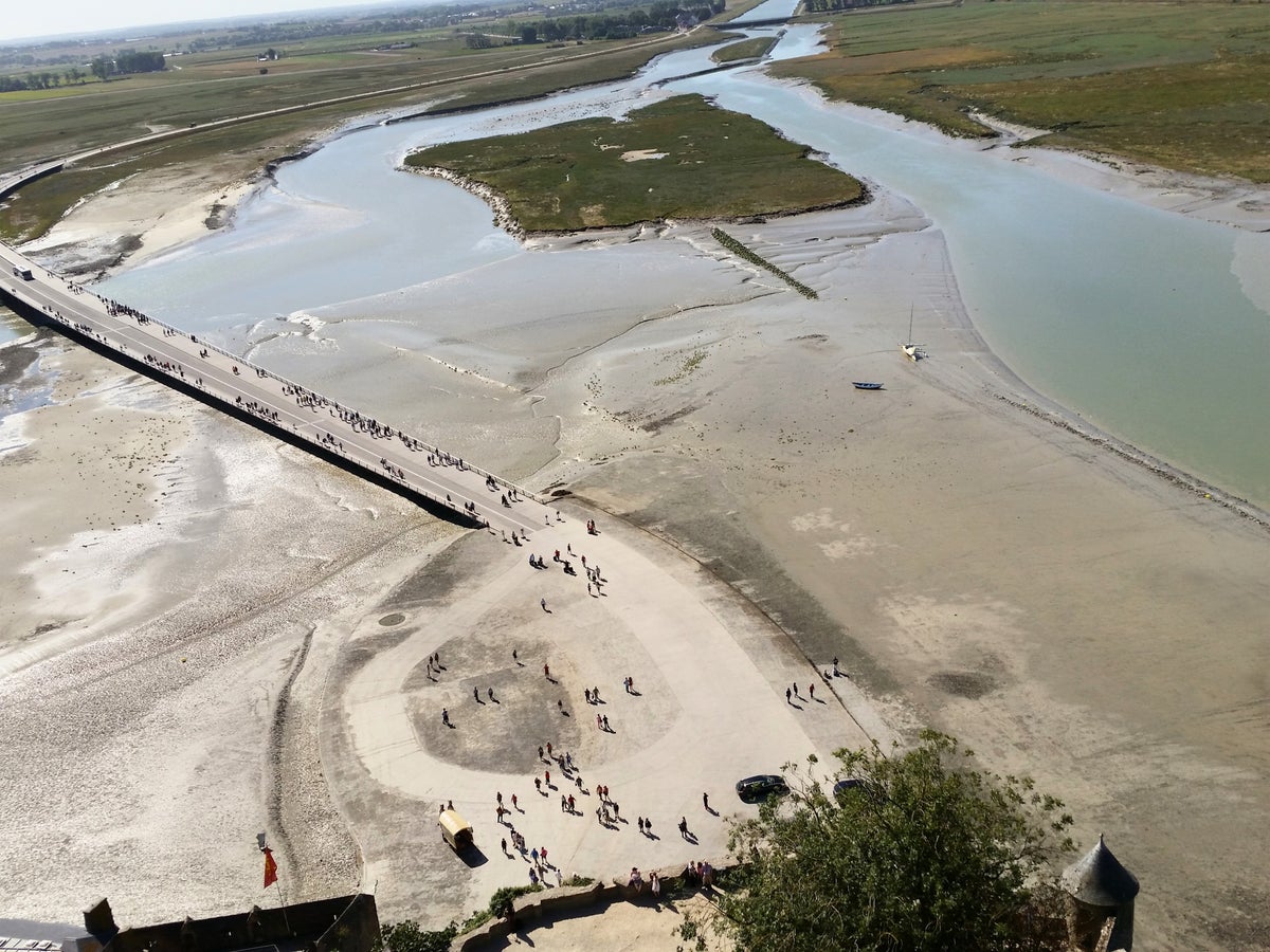 France Mont St Michel View
