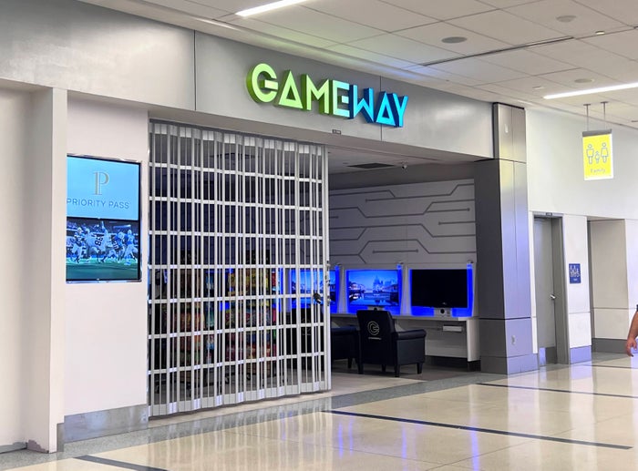 Gameway at CLT airport Gameway at CLT airport