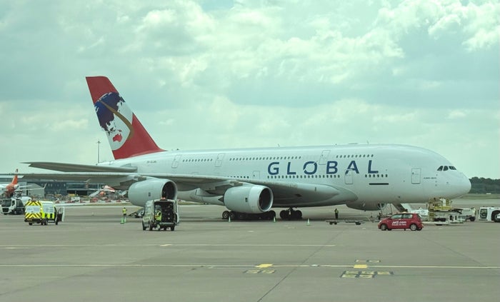 What It Was Like on Board Global Airlines’ Flight From Manchester to New York