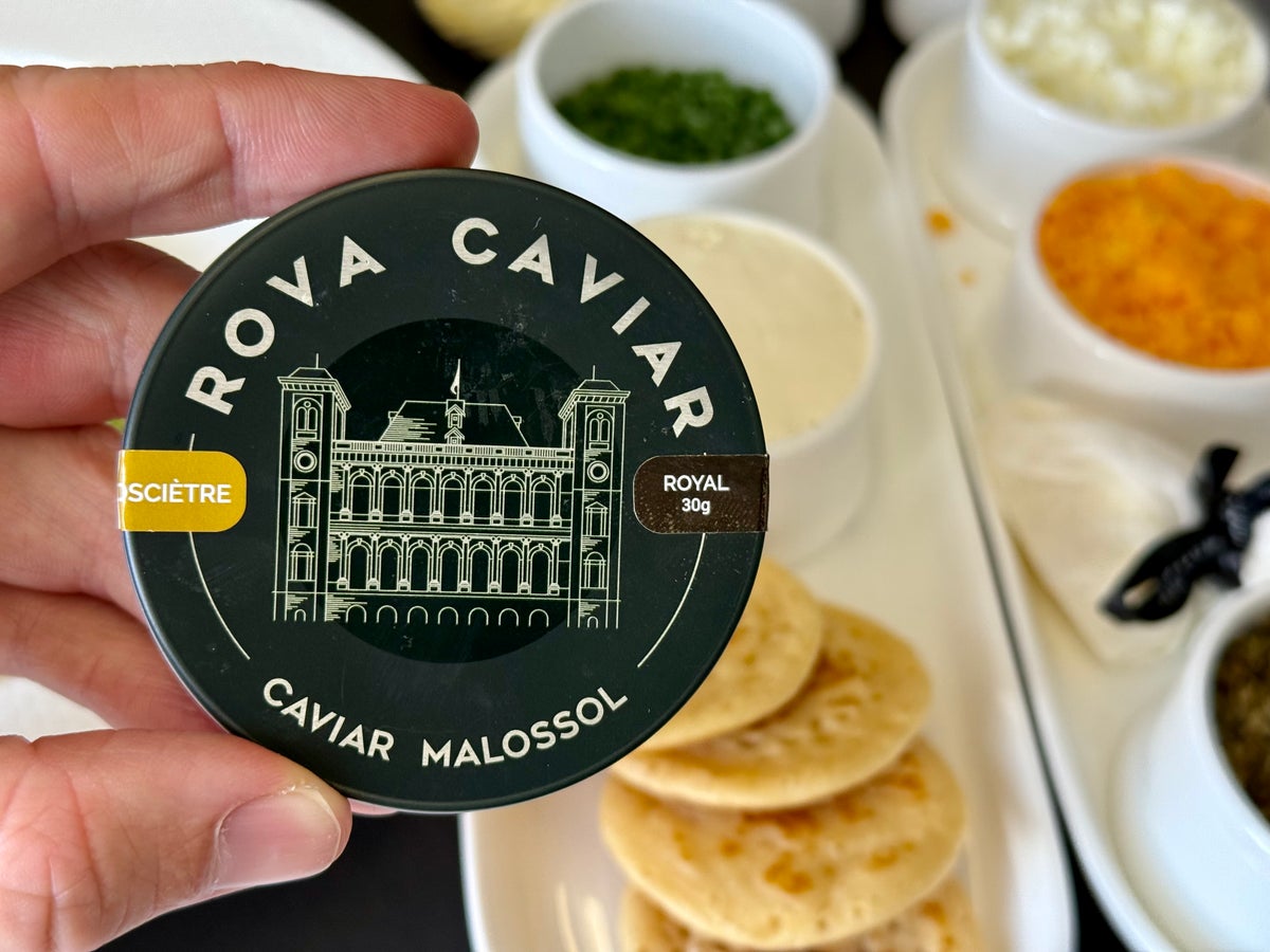 Global Airlines Rova caviar