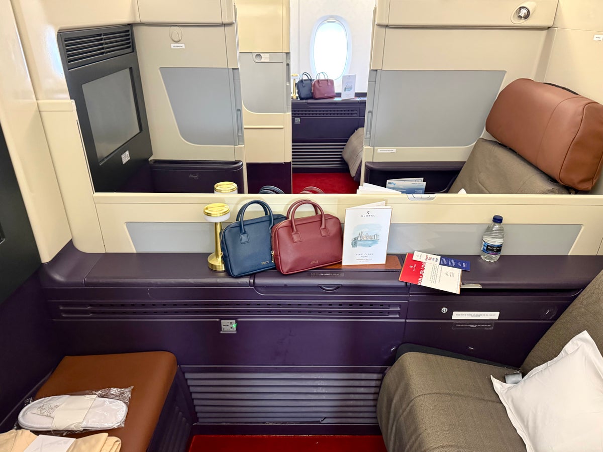Global Airlines first class suites