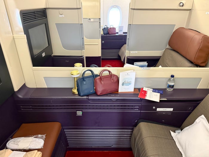 Global Airlines first class suites