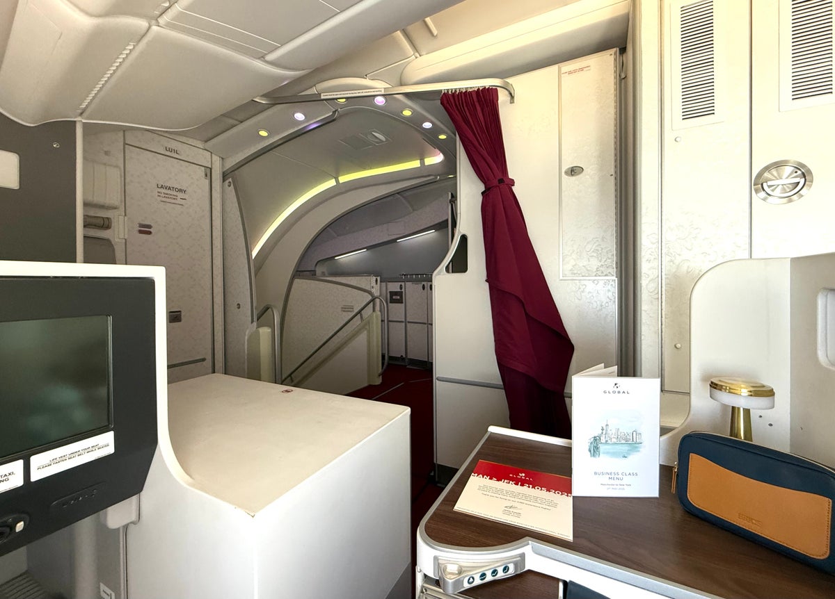 Global Airlines seat 11A view