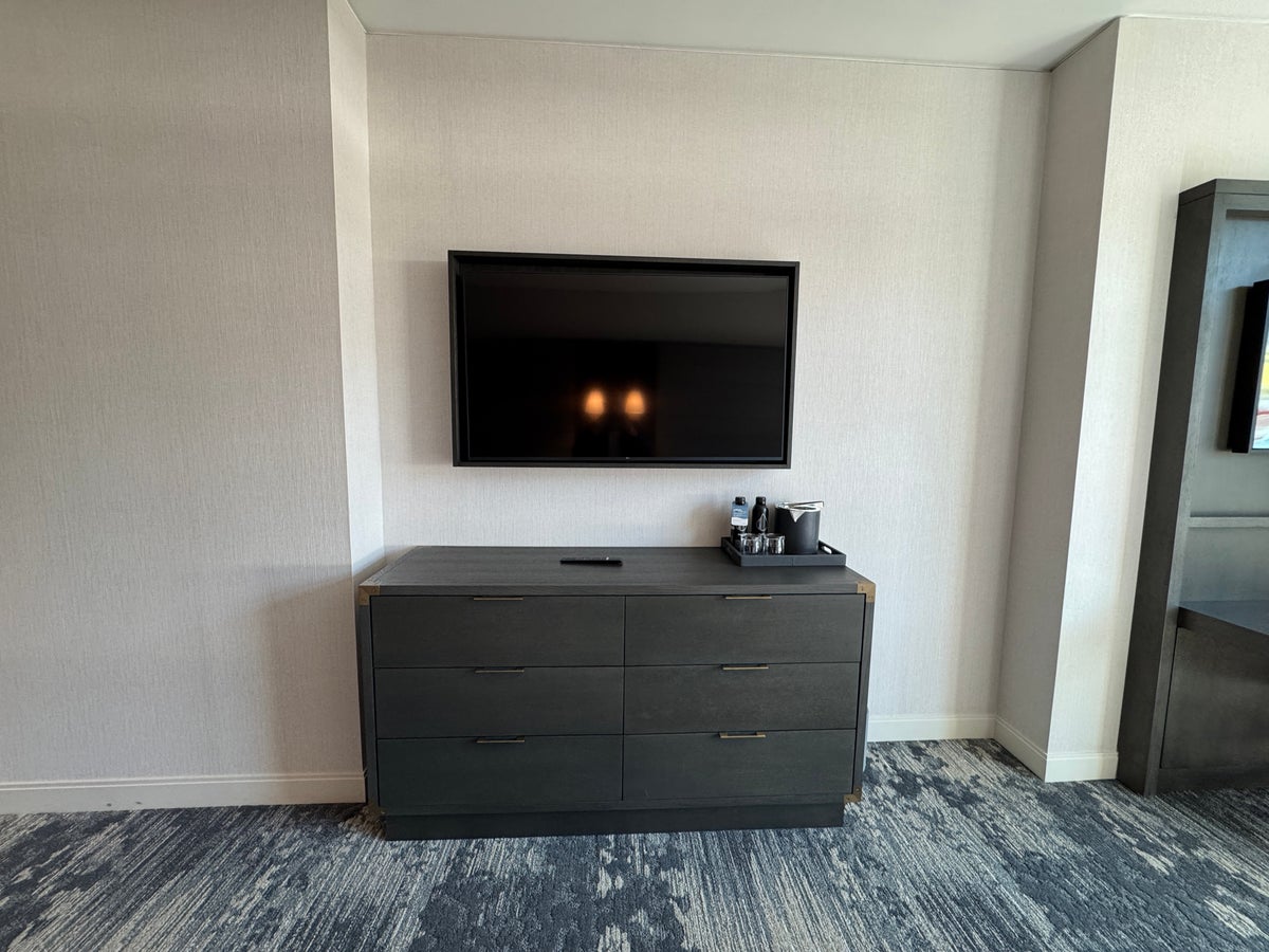 Grand Hyatt Deer Valley Dresser and TV bedroom