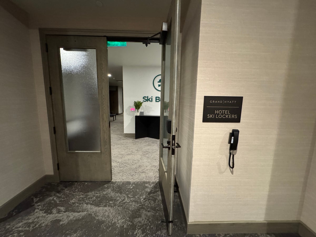 Grand Hyatt Deer Valley Hotel Ski Lockers