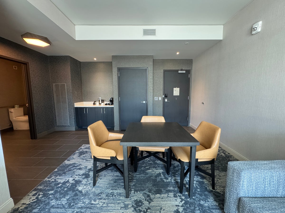 Grand Hyatt Deer Valley Living Room Dining Table