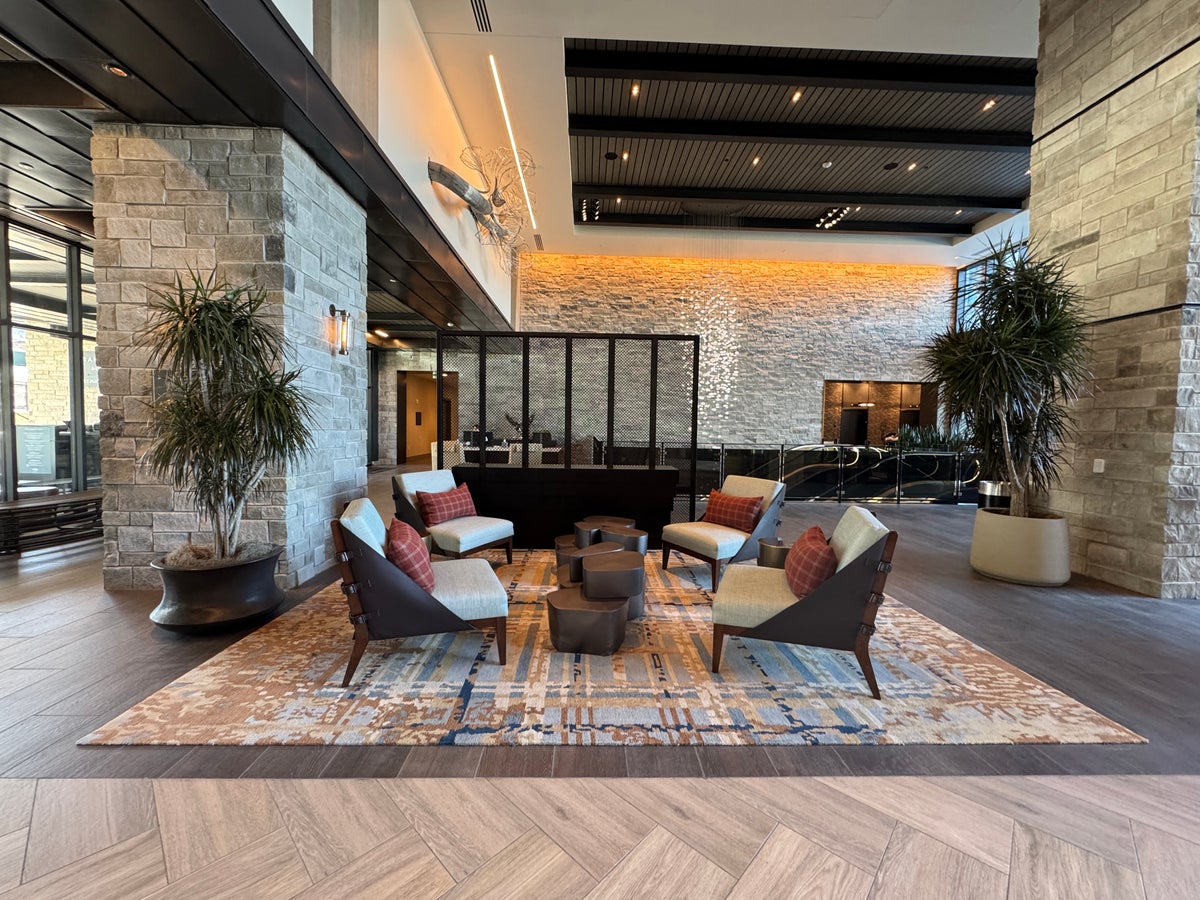 Grand Hyatt Deer Valley Seating Lobby Area