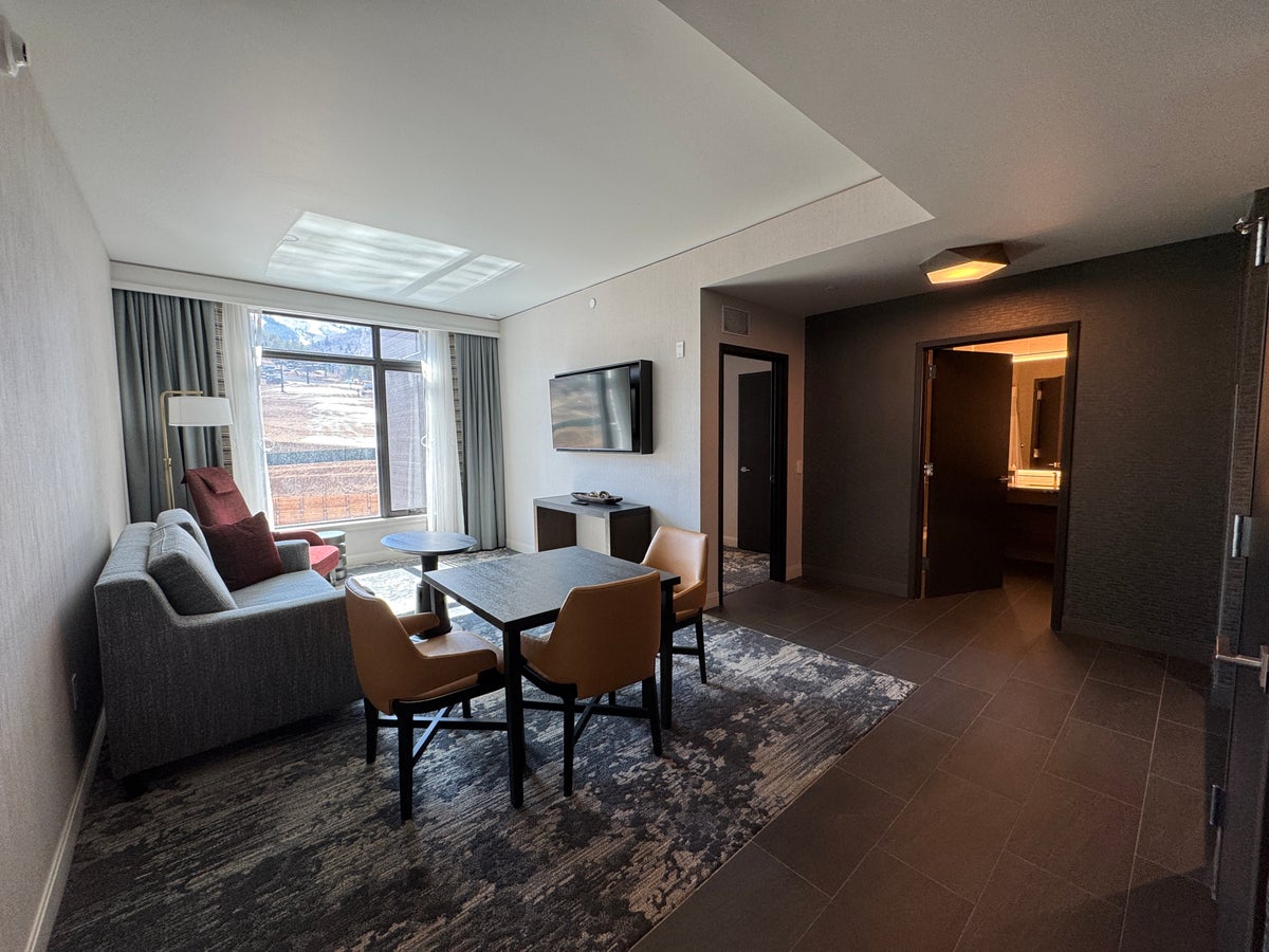 Grand Hyatt Deer Valley Suite Living Room