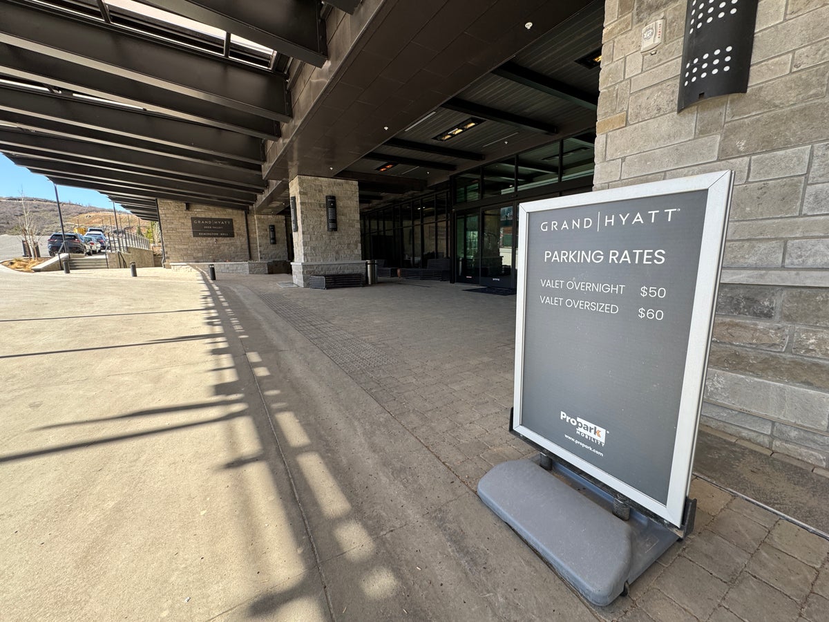 Grand Hyatt Deer Valley Valet Rates
