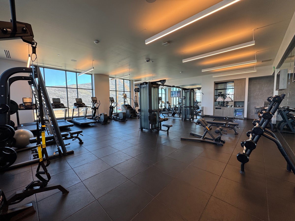 Grand Hyatt Deer Valley fitness center gym