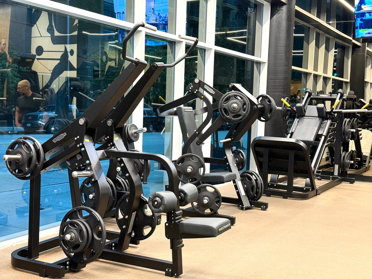 Gym at W Hollywood
