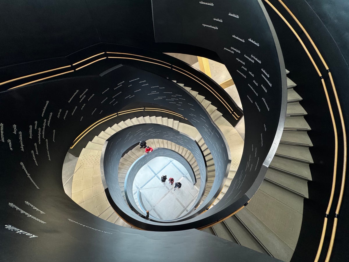 Helsinki Central Library Oodi staircase