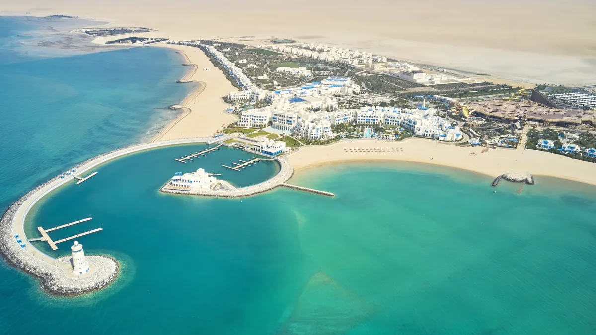 Hilton Salwa Beach Resort aerial