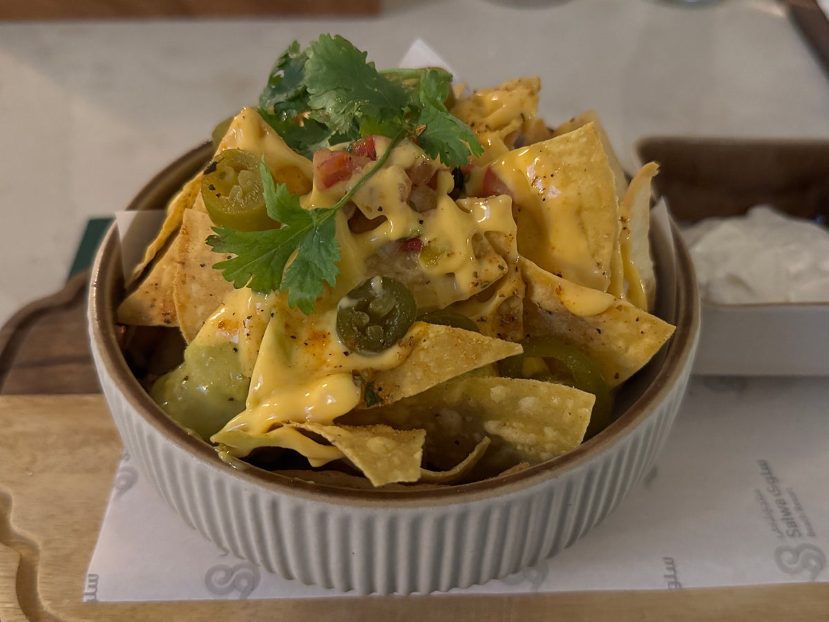 Hilton Salwa Beach Resort nachos