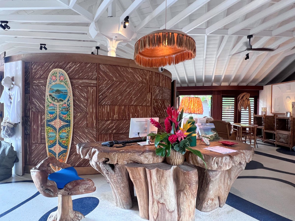 Hotel Manapany lobby