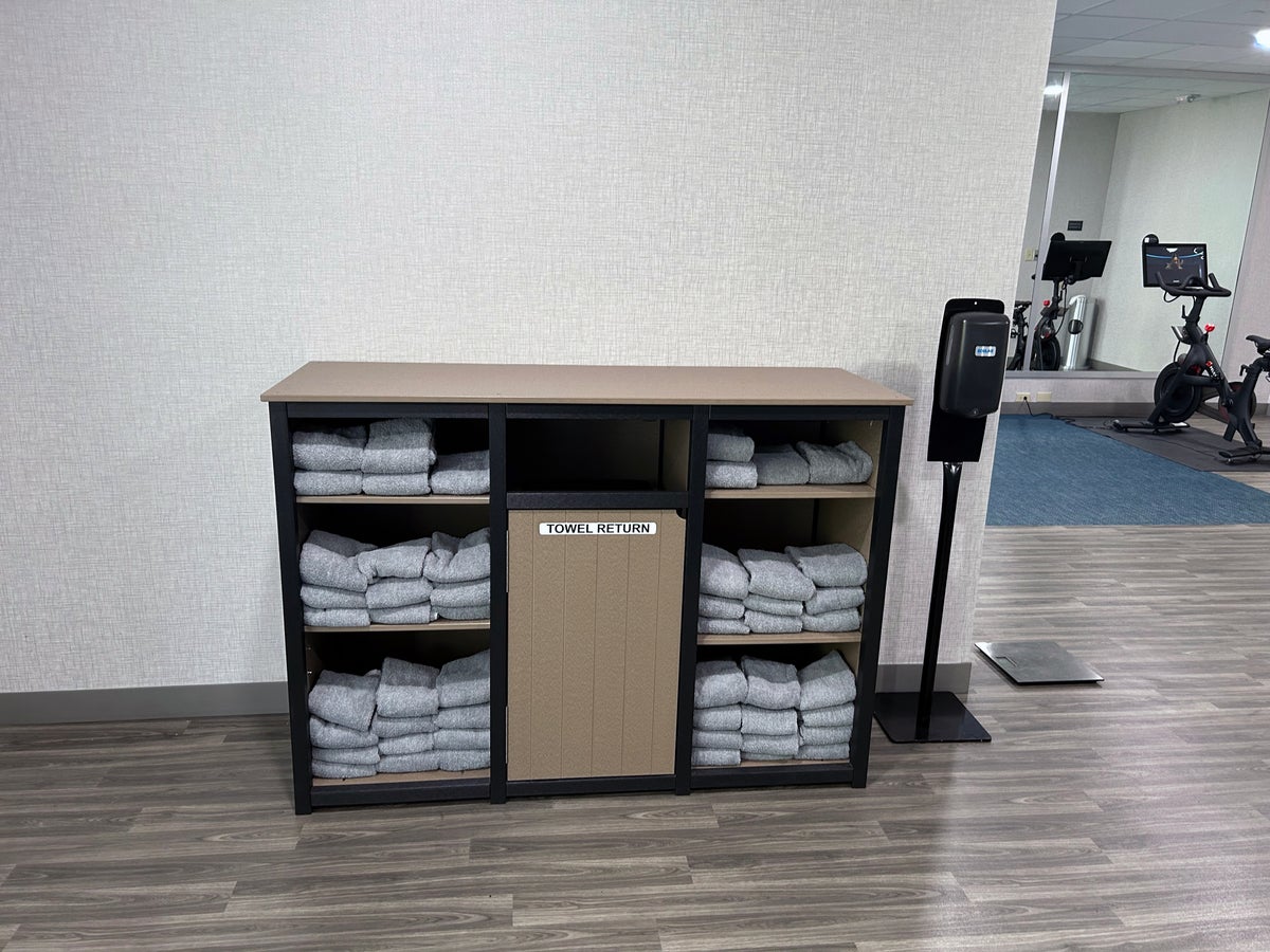 Hyatt Place I Drive Orlando Florida gym towels
