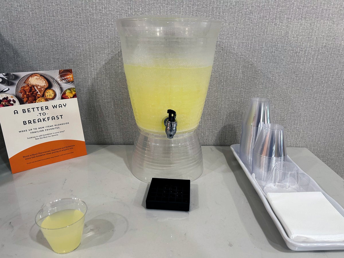 Hyatt Place I Drive Orlando Florida lemonade