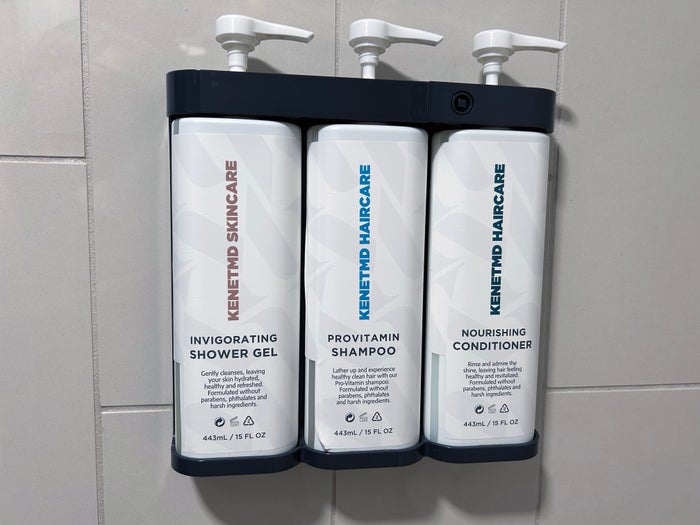 Hyatt Place I Drive Orlando Florida room wall soaps