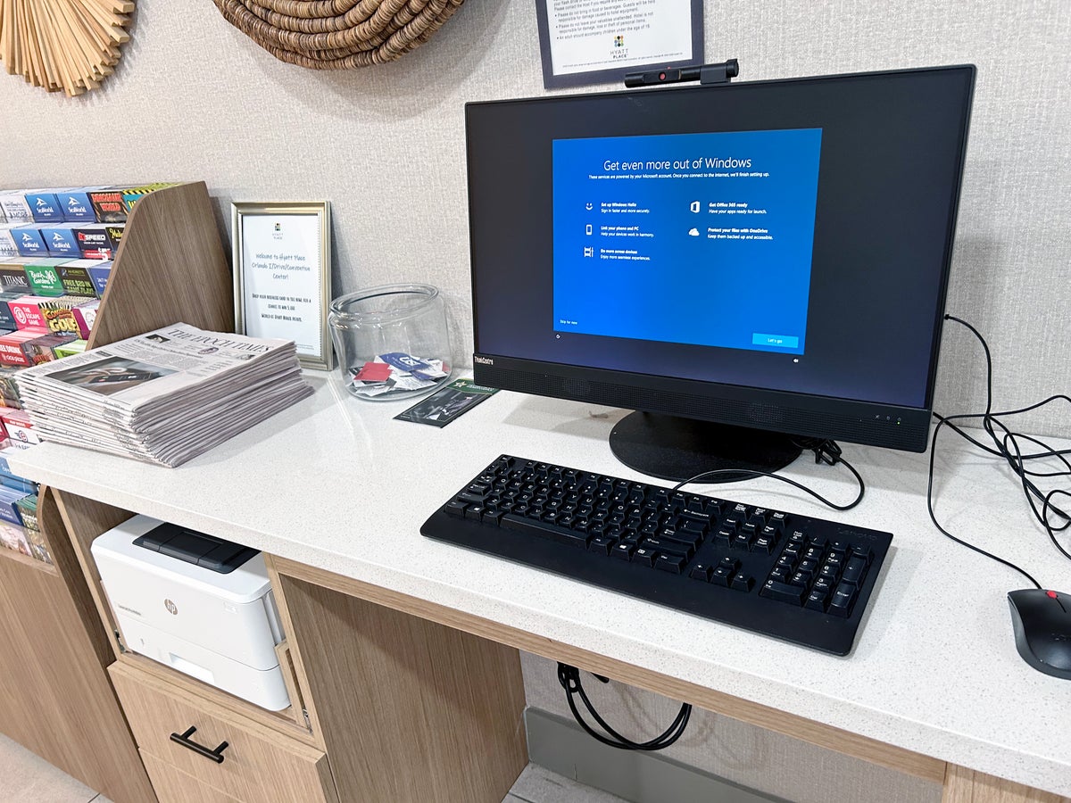 Hyatt Place I Drive desktop printer