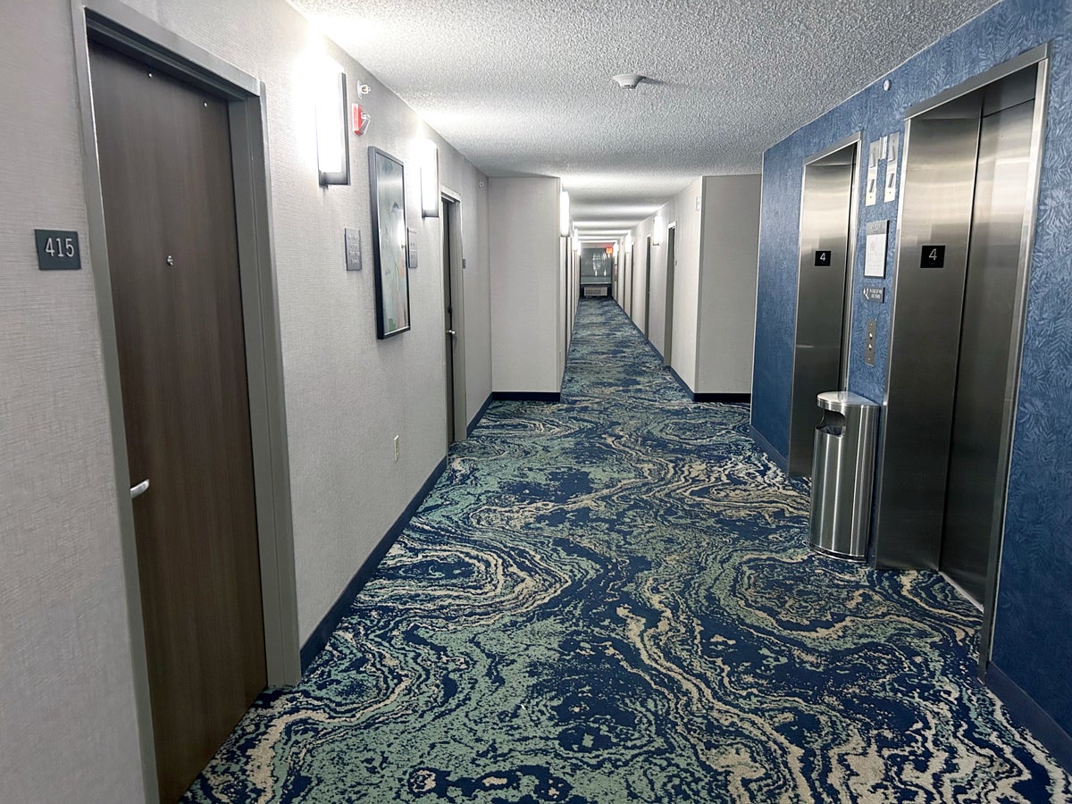 Hyatt Place I Drive fourth floor hallway