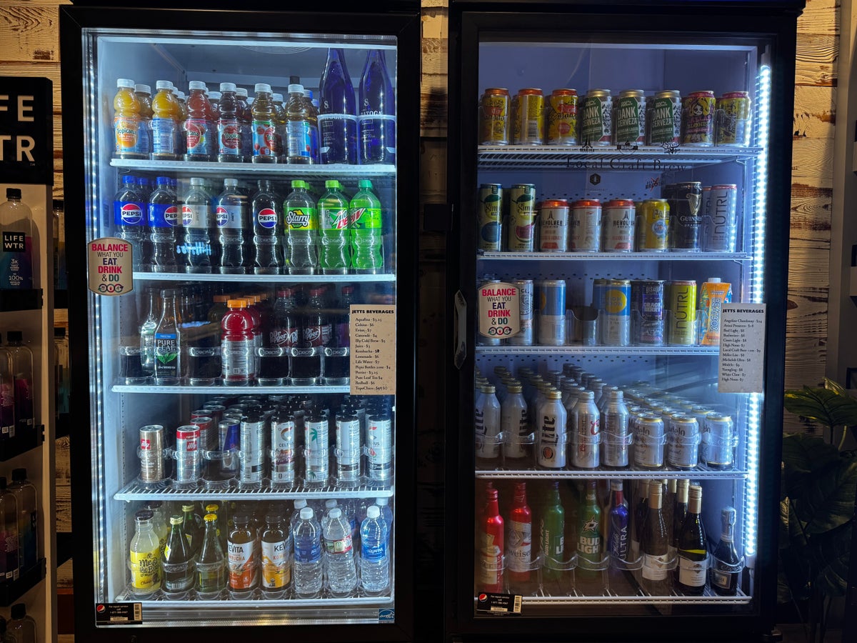 Hyatt Regency DFW Jetts Coffee cold drinks