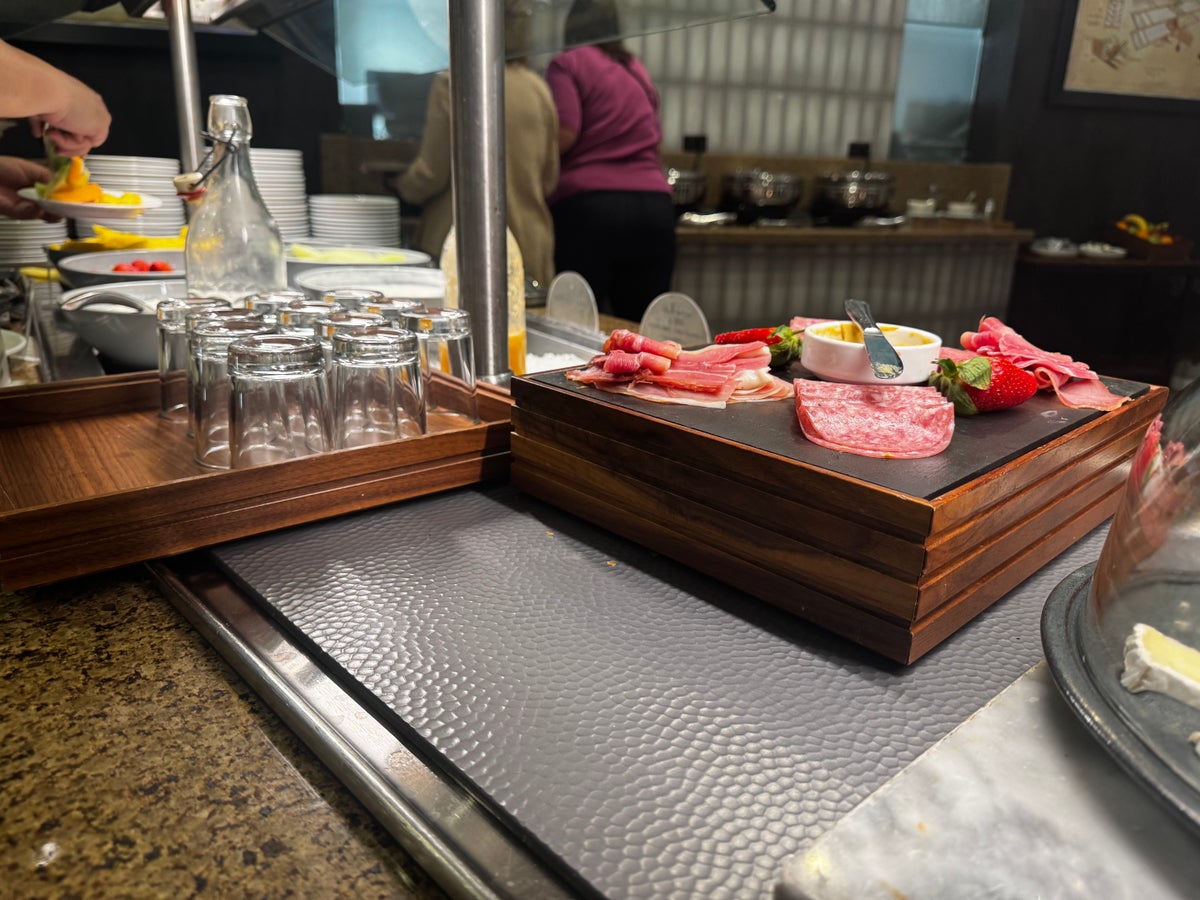 Hyatt Regency DFW breakfast cold cuts