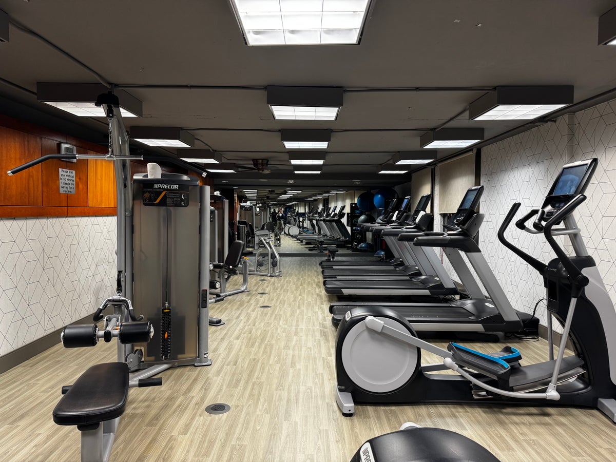Hyatt Regency DFW gym interior